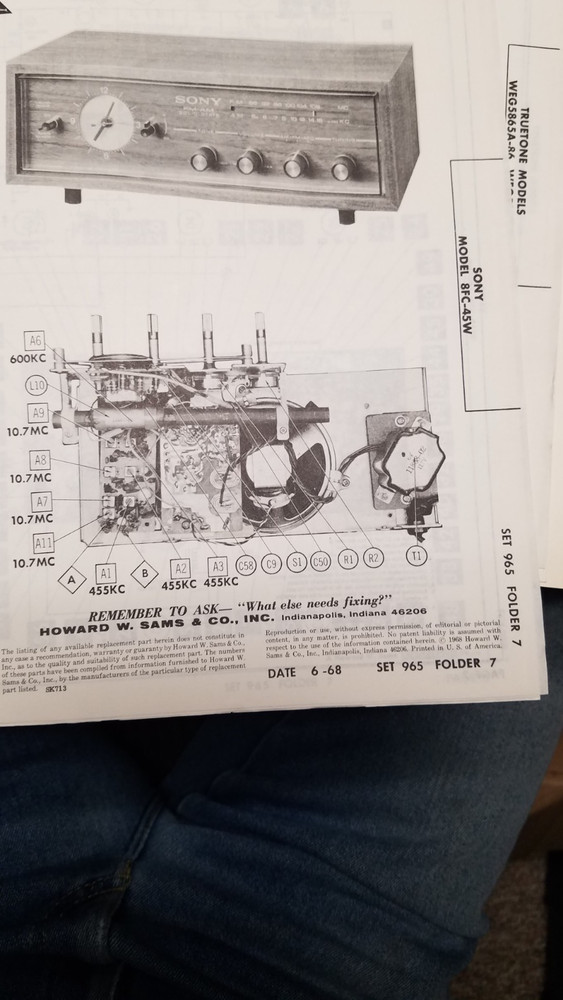 Sams Photo Fact #965 6/68 complete (D)