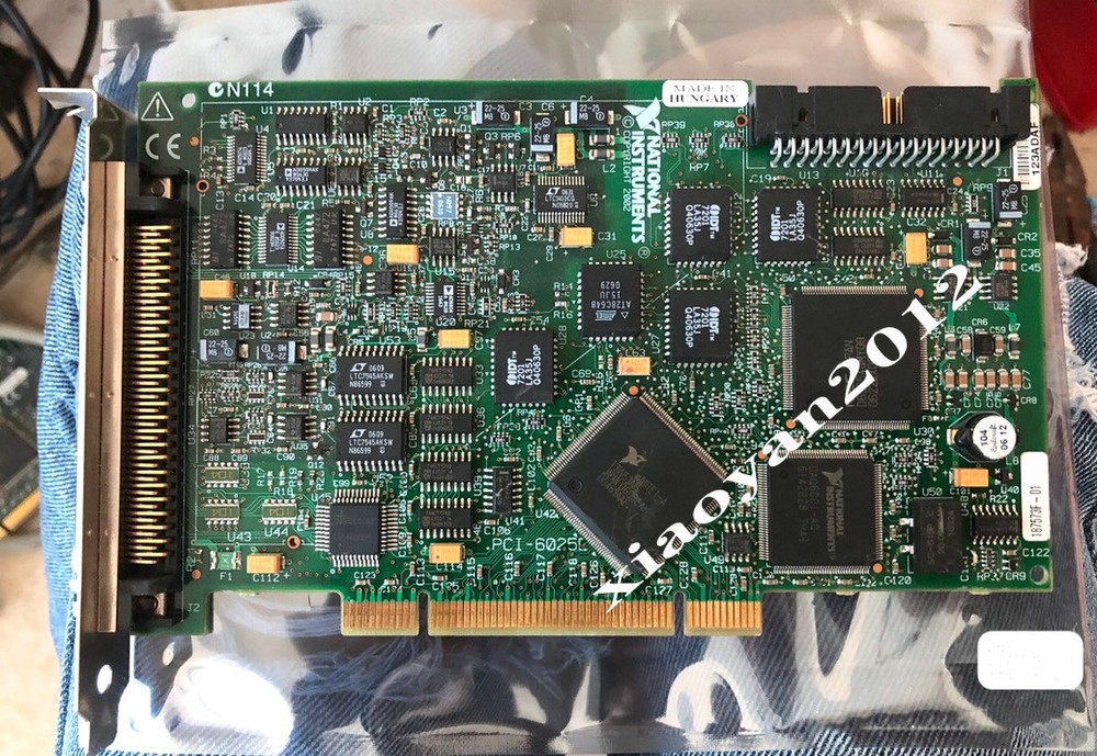 National Instruments PCI-6025E NI DAQ Card, Multifunction, Analog Input