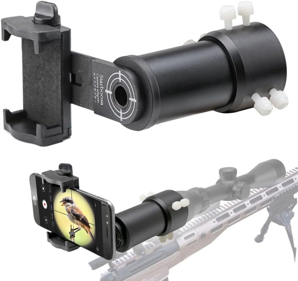Rifle Scope Mount Camera Adapter - Smartphone Alum Single View 33~46mm