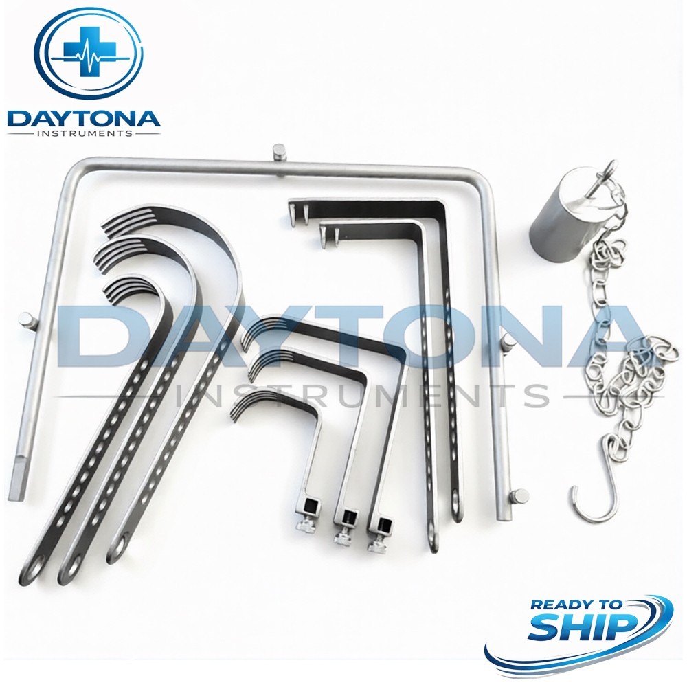 Charnley Initial Incision Retractor Complete Set of 10 Pcs Surgical Instruments
