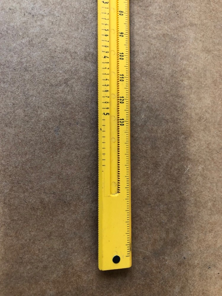 Vtg. Lyman 5" Polymer Dial Caliper- Switzerland made.