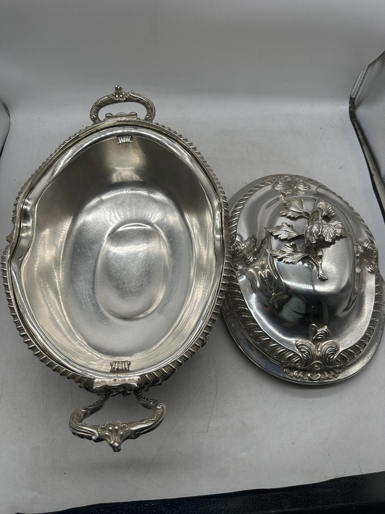 William Ker Reid Sterling Silver Soup Tureen Dated 1842