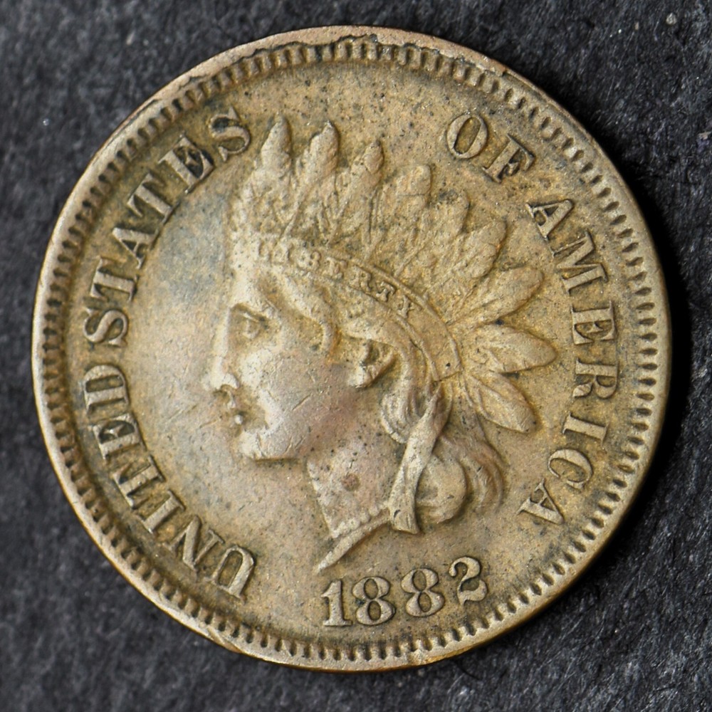 1882 "High Grade" Indian Head Cent 1C- COINGIANTS -