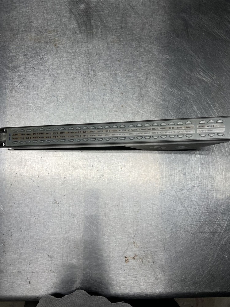 Pro-Bel 6700 Series 6706, 48 way four level Pushbutton Control panel WT 483226