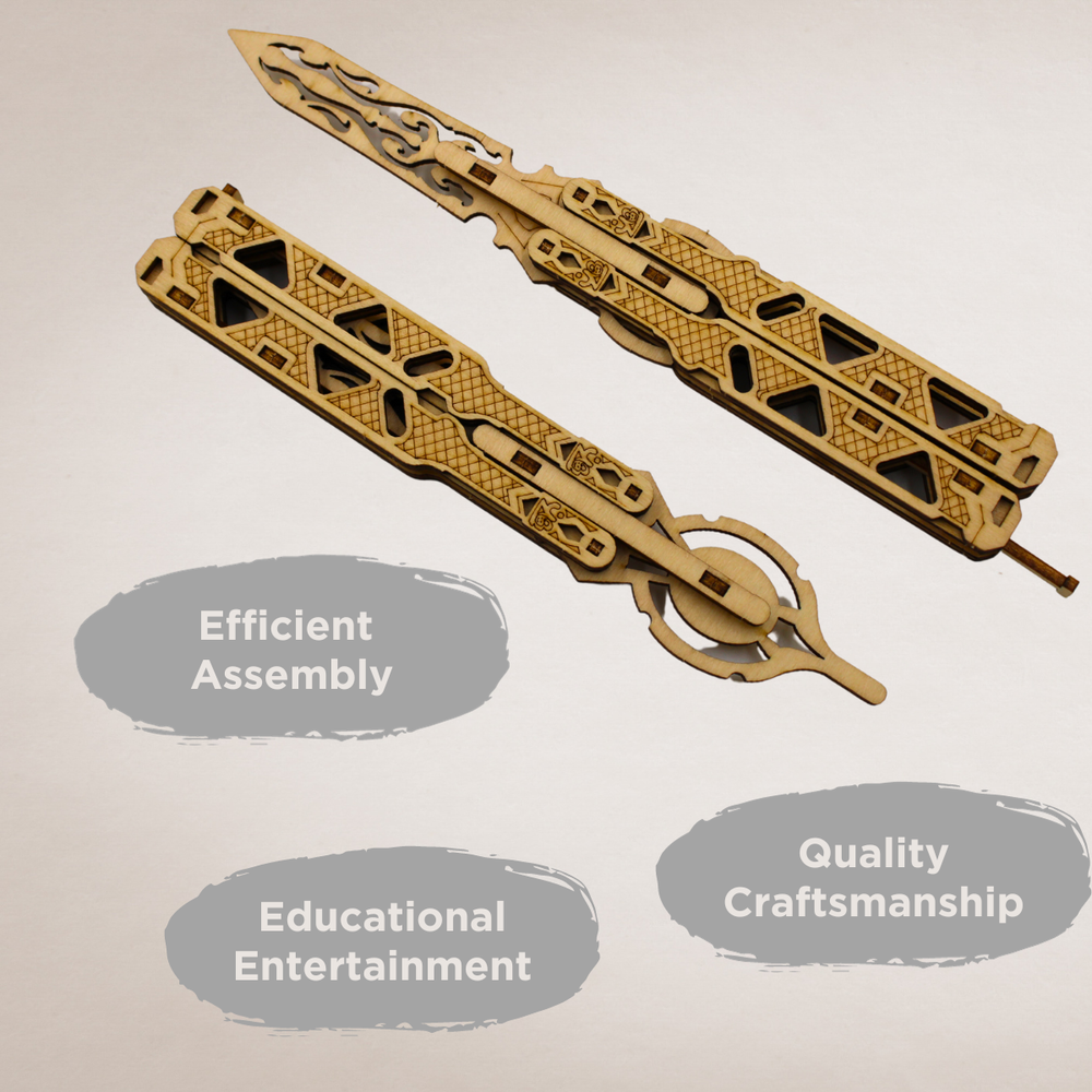 Caliber Wood Knives Puzzles
