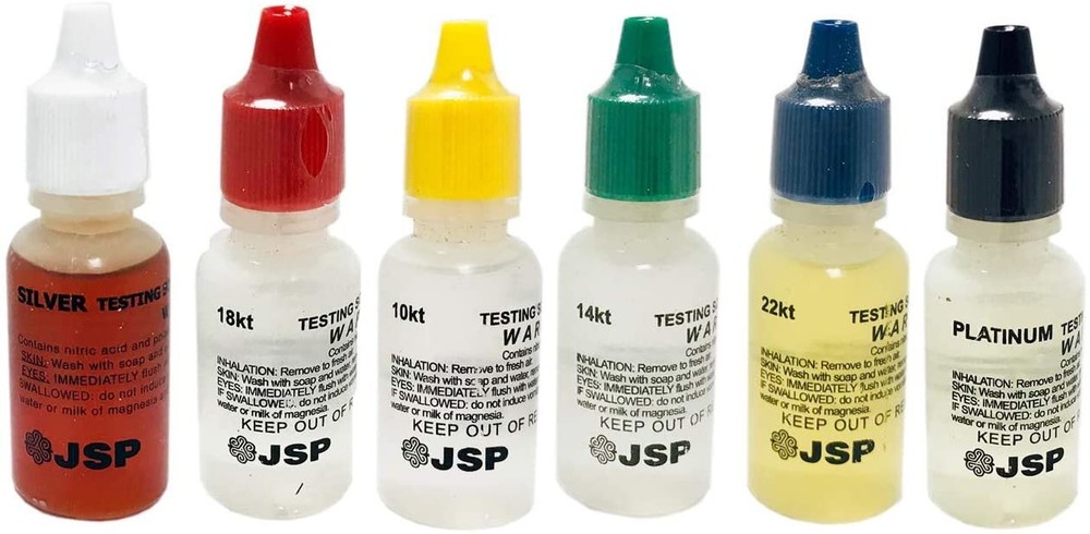 Gold Silver Gemstone Solution Testing KIT LOUPE Electronic Scale Files Stone...