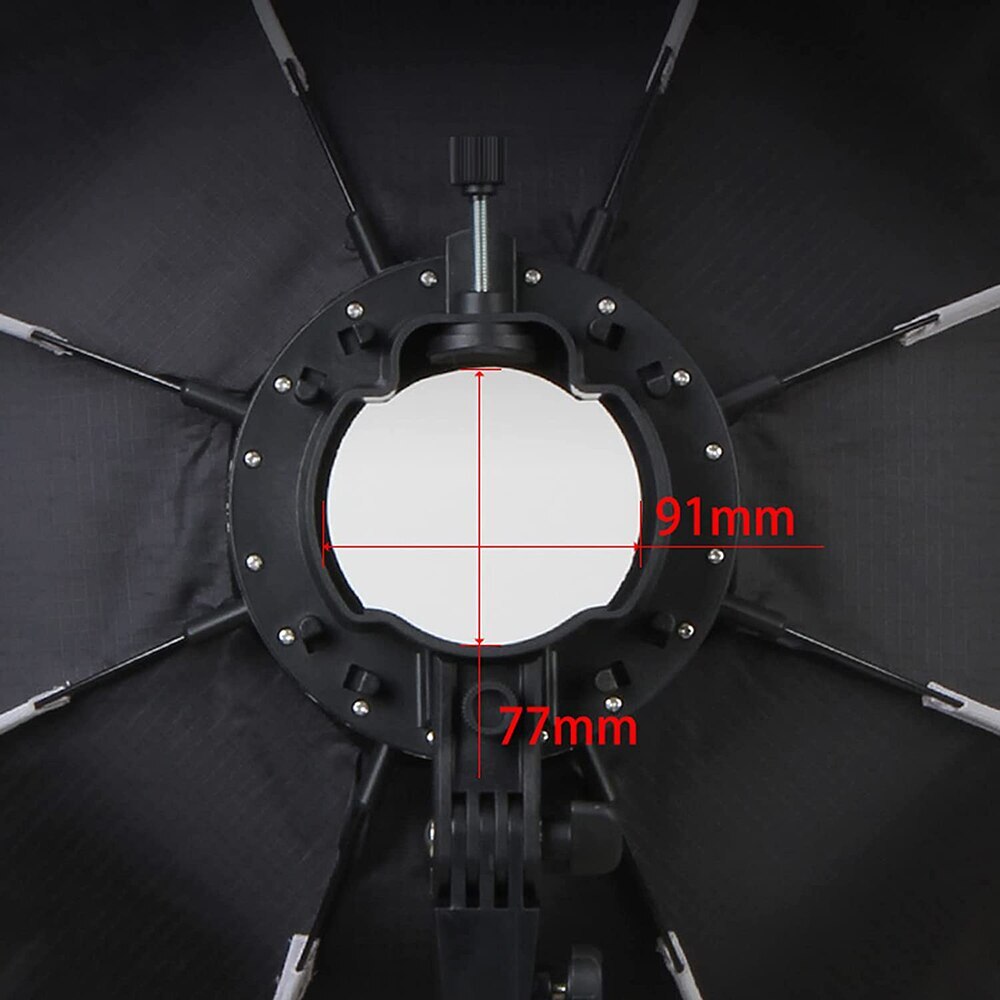 TRIOPO 90cm Octagon Foldable SoftBox for Godox Yongnuo Speedlite Flash Light