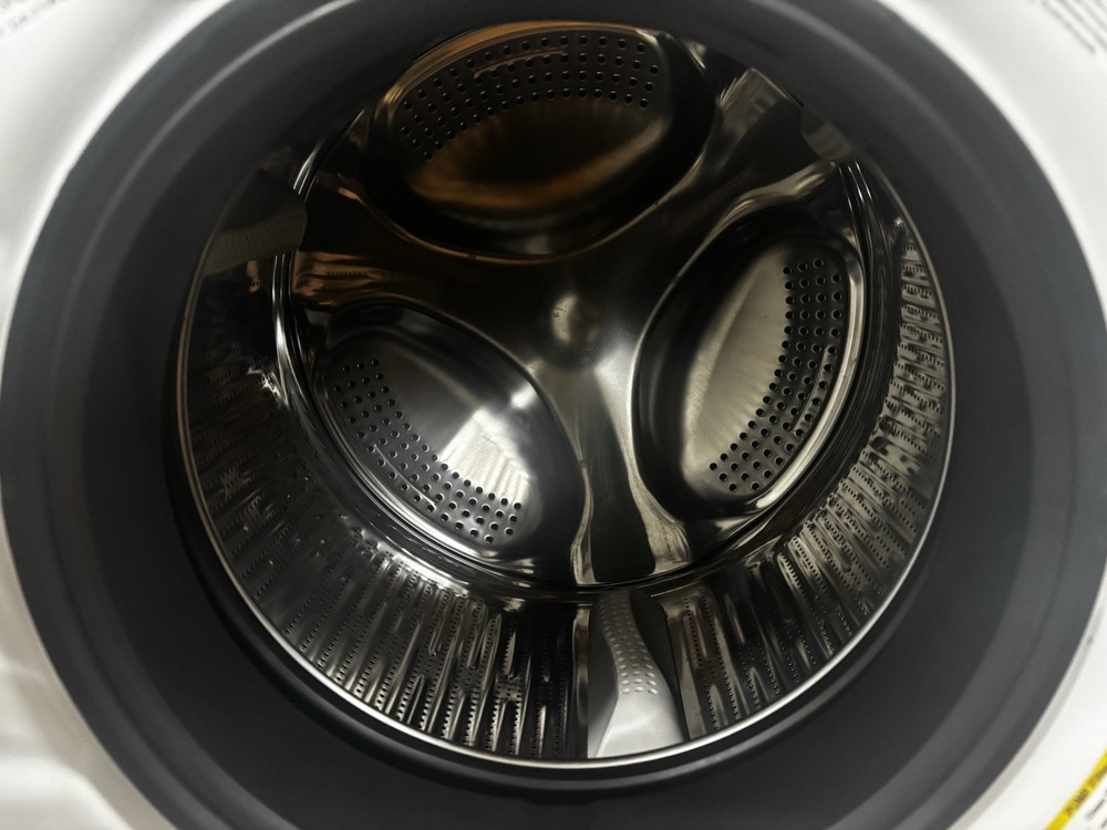 GE 2.4 Cu. Ft. High-Efficiency Front Load Washer Dryer Combo White Electric