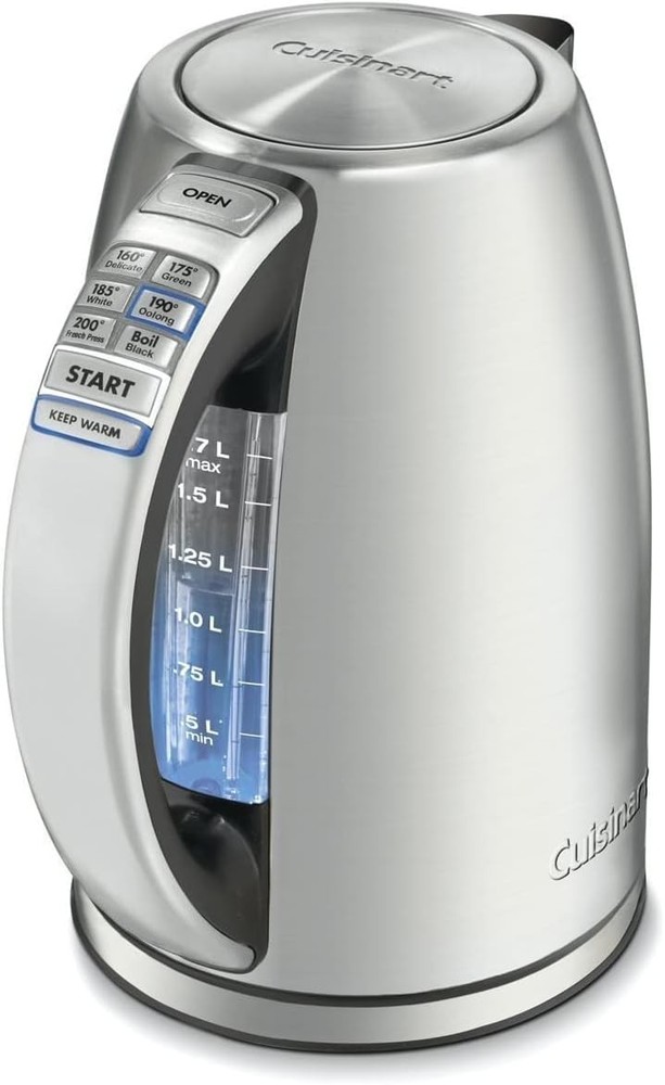 Cuisinart CPK-17P1 Perfectemp Cordless Programmable Electric Kettle 1500W