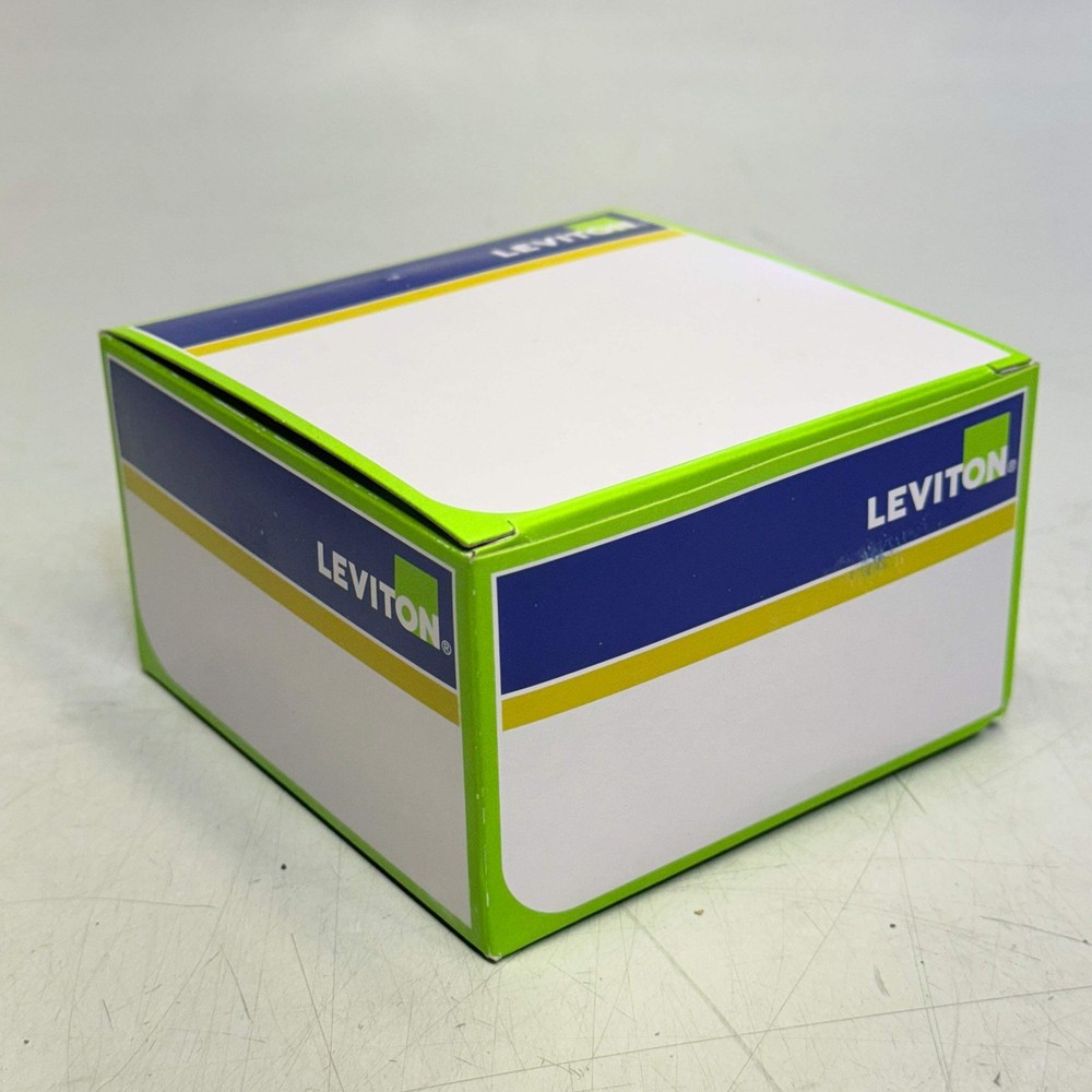 LEVITON Occupancy Sensor OSC10-MWW,Ceiling Mount,24VDC, 1000sqft,White