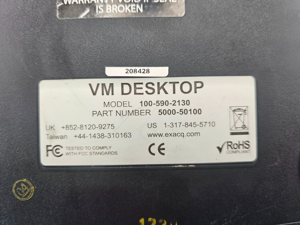 ExacqVision 100-590-2130 VM Desktop Surveillance Controller Joystick