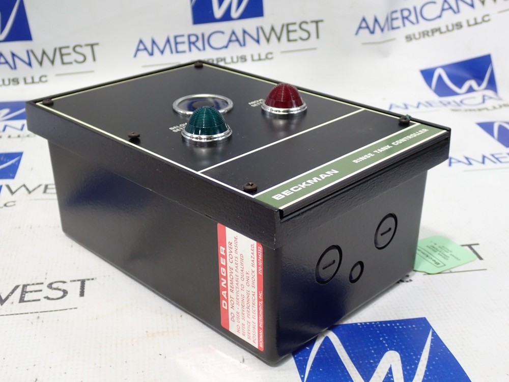 Beckman RTC-2 Rinse Tank Controller 115 Volt 10 Watt