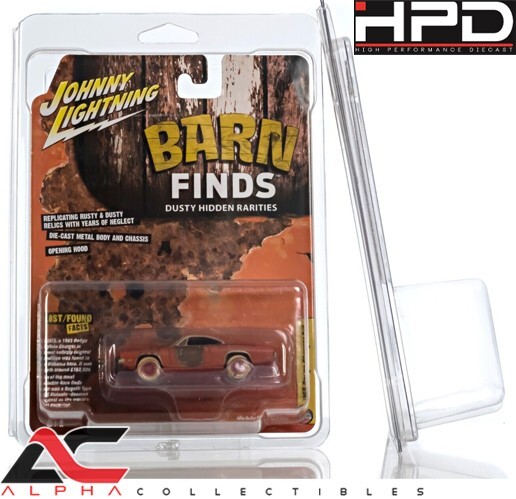 20 PACK HPD PROTECTOR CASE (JOHNNY LIGHTNING / AUTOWORLD) .8MM HEAVY DUTY