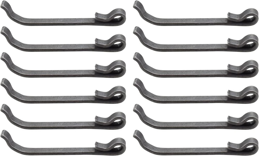 12 MAC, MATCO, VINTAGE TOOL BOX 1 5/8" REPLACEMENT TOOL BOX DRAWER SLIDE CLIPS