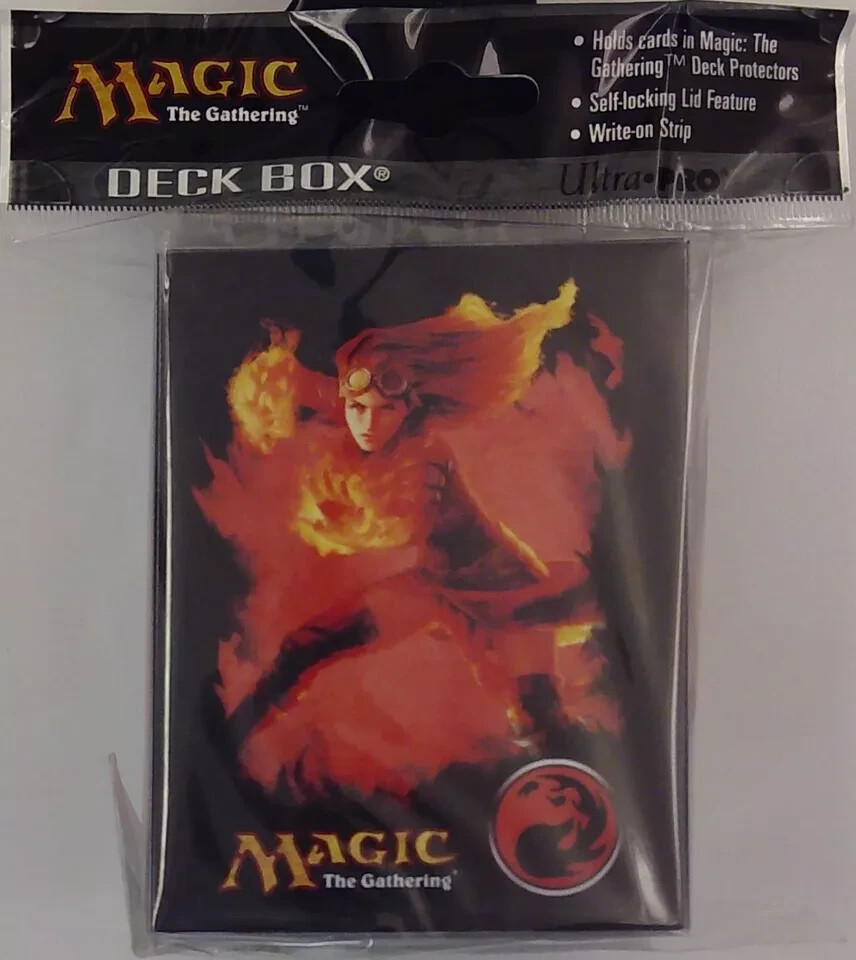 MAGIC THE GATHERING: Chandra Mana 4 Deck Box, Sleeves & Playmat set