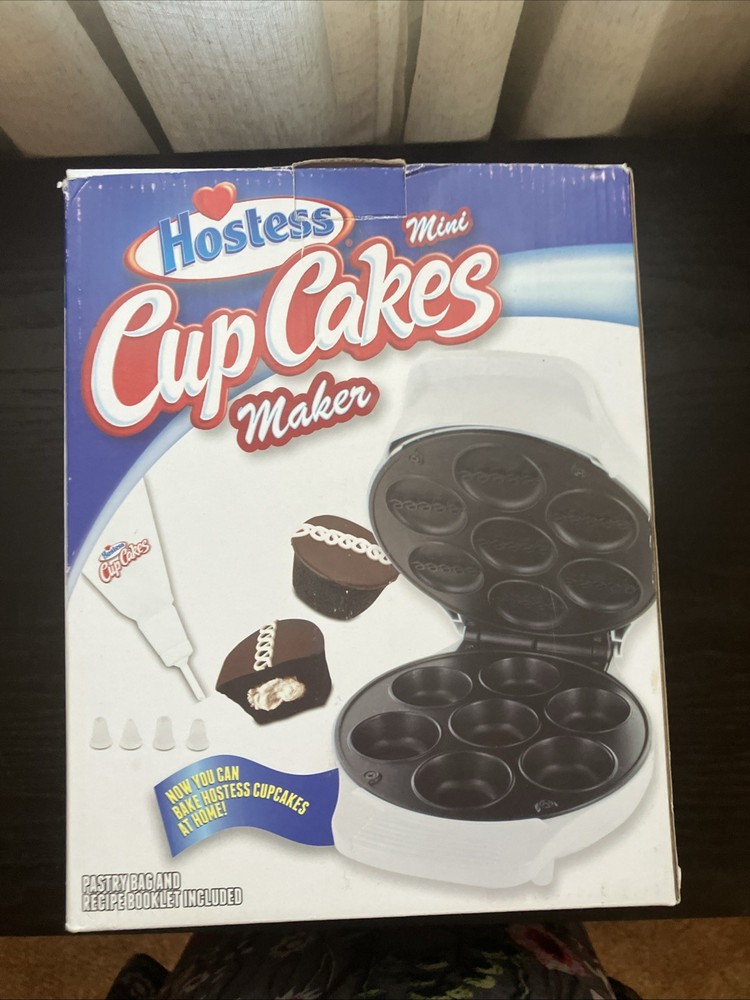 NIB Hostess Cup Cakes Maker Non Stick Baking Iron