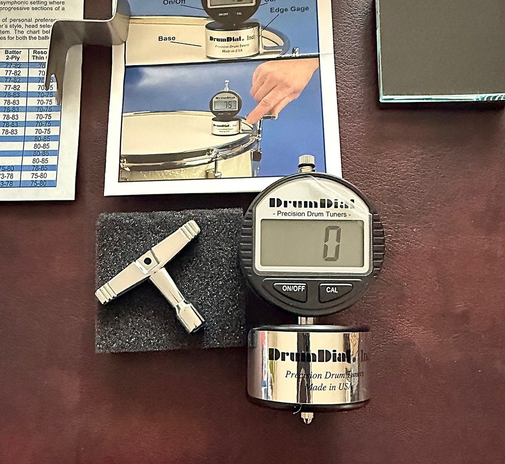 Digital Drum Dial Tuner in Original Case and Packaging