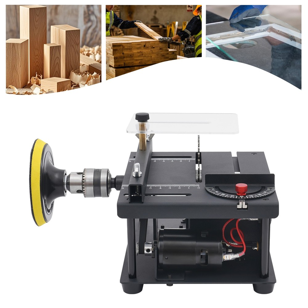 Mini Table Saw Small Woodworking Electric Bench Saw Precision DIY Cutting Tool