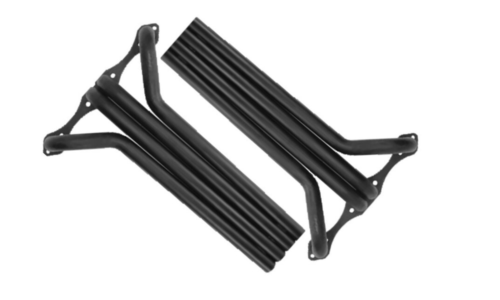 Demo Derby SBC Chevy Headers Black H60011BK