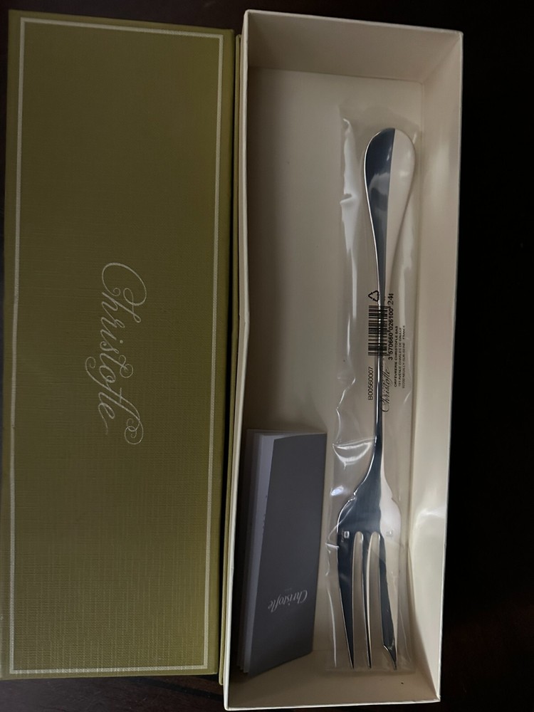 Christofle Fidelio Silver-Plated Serving Fork