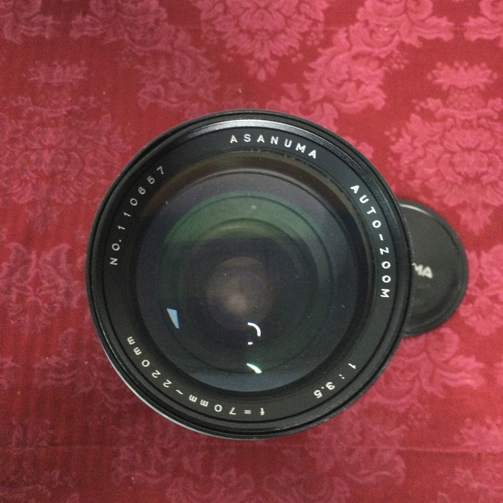 Asanuma zoom lens for cannon /with case