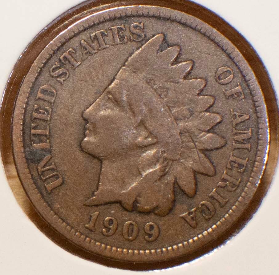 1909 Indian Head Cent VG