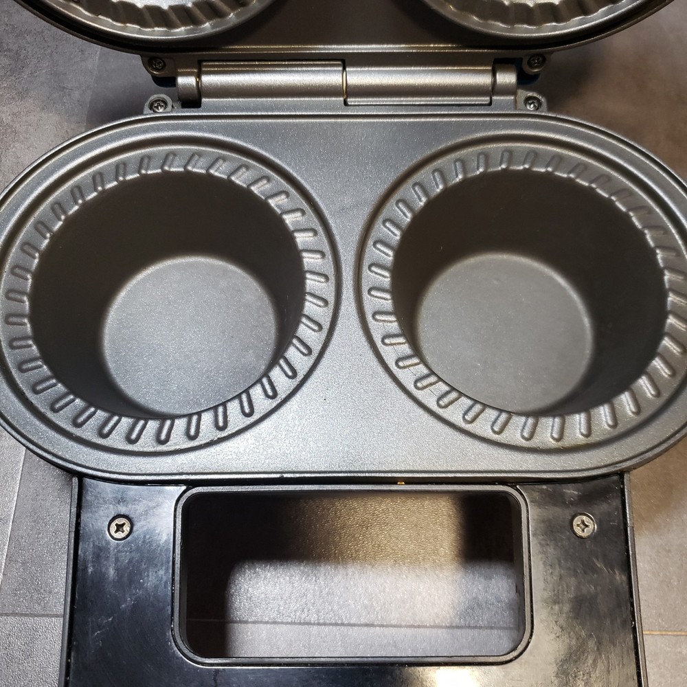 Wolfgang Puck 2 Pie Maker Model BPM00025 Non Stick ( Tested-Works )