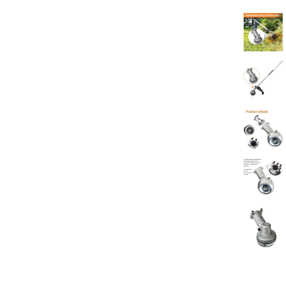 Durable Silver Gear Case Assembly for EGO ST1530 & Brush Trimmer - 35" Cut Width
