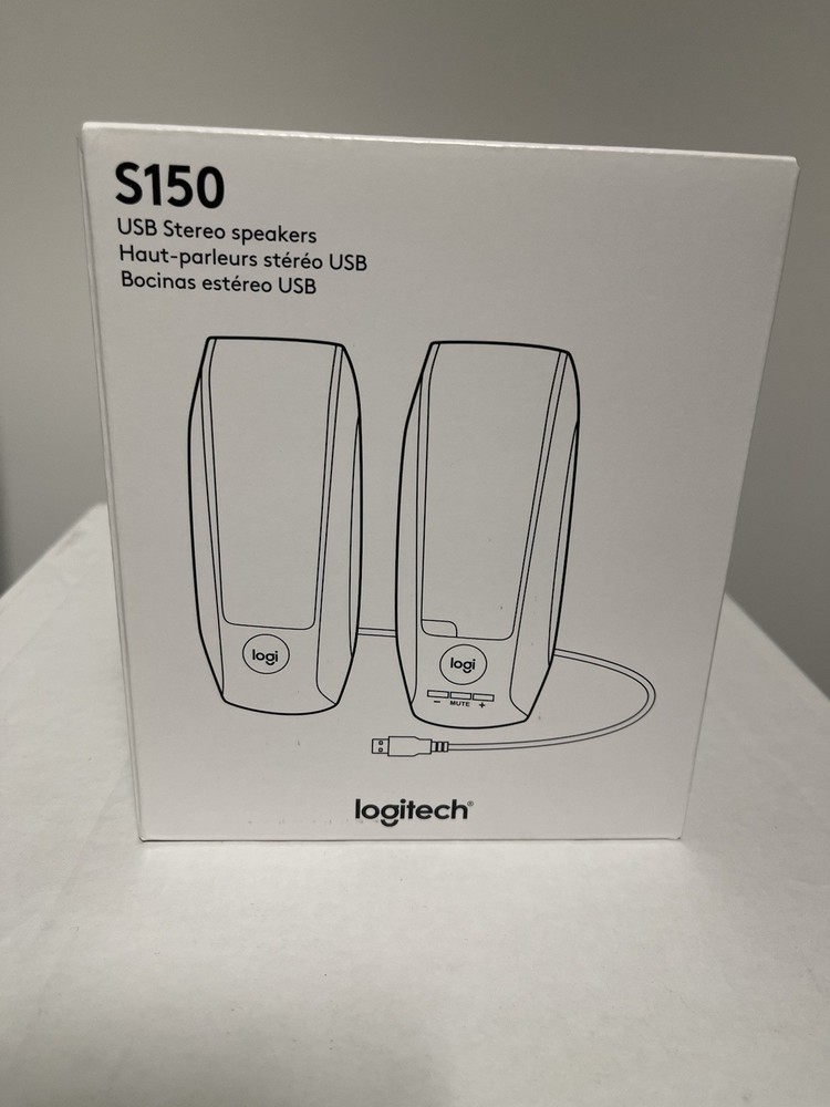 Logitech S-150 USB Computer Speakers with Digital Sound Pair