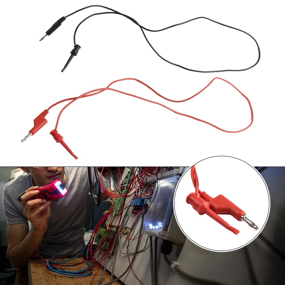 Multimeter Leads Heat Resistance High Toughness Nickel-plated Stackable