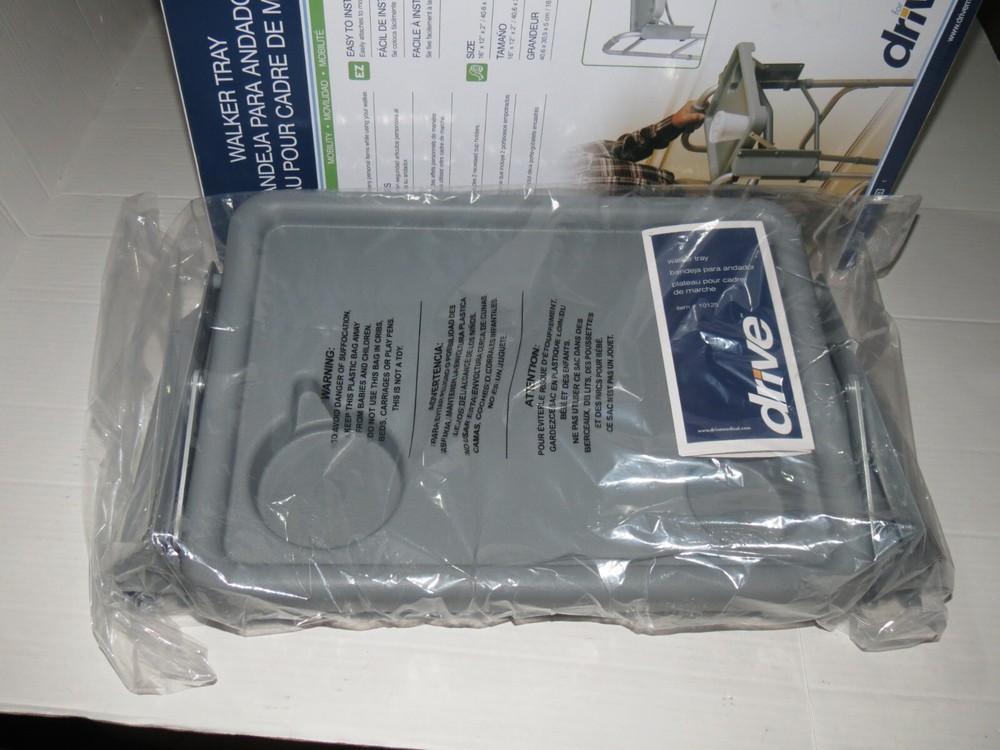 Drive Medical Walker Tray with Cup Holders