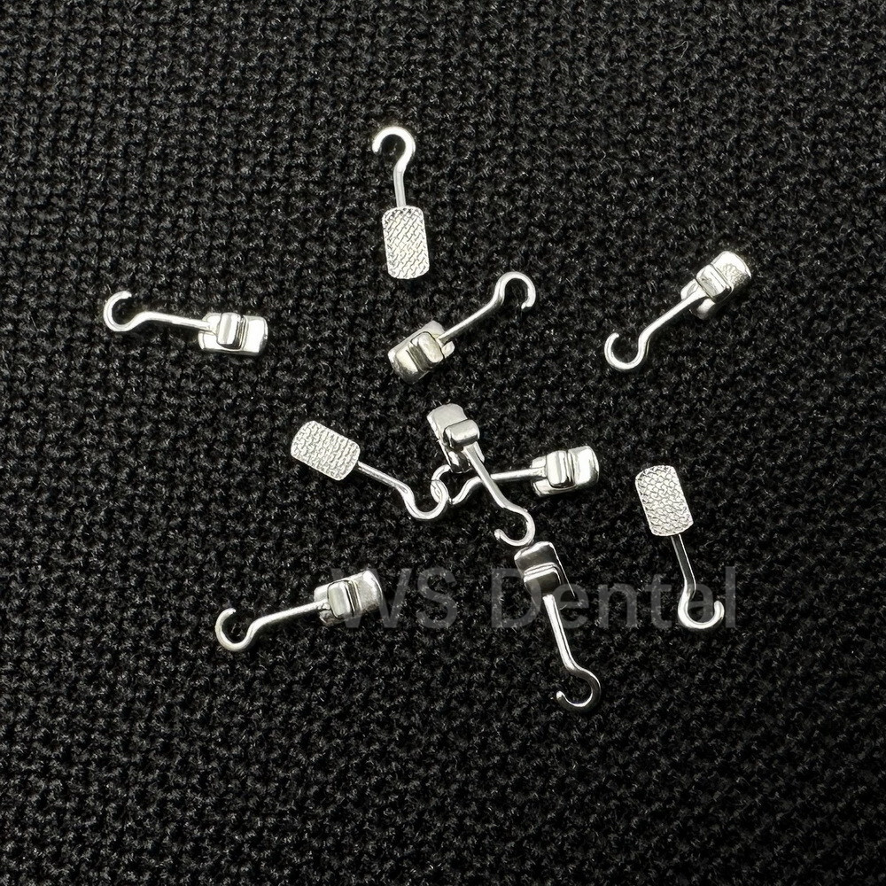 Dental Orthodontic Crimpable Hook Sliding Hooks Vertical Bonding Left Right