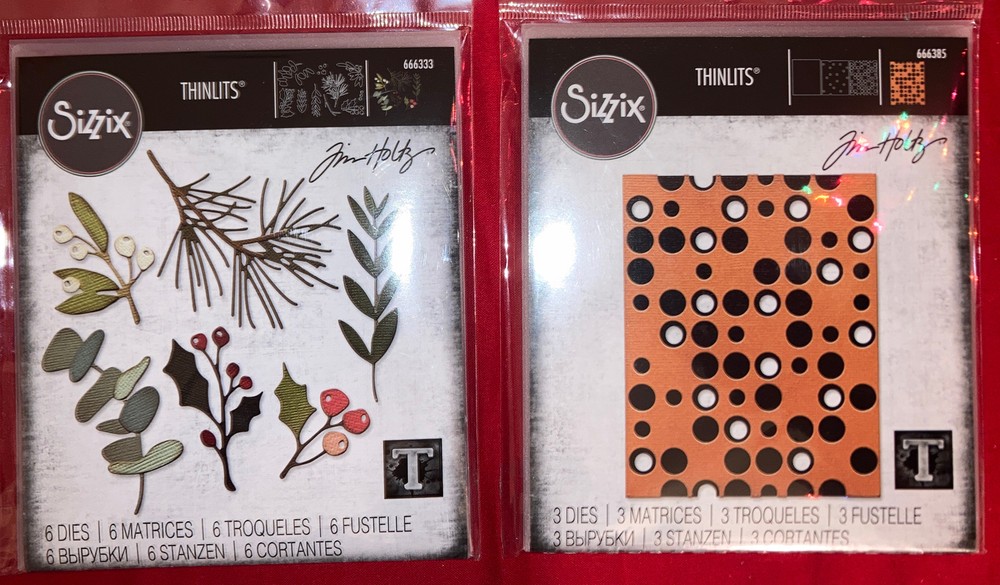 Sizzix Thinlits Metal Die Pack designed by TIM HOLTZ 35+ TO CHOOSE FROM