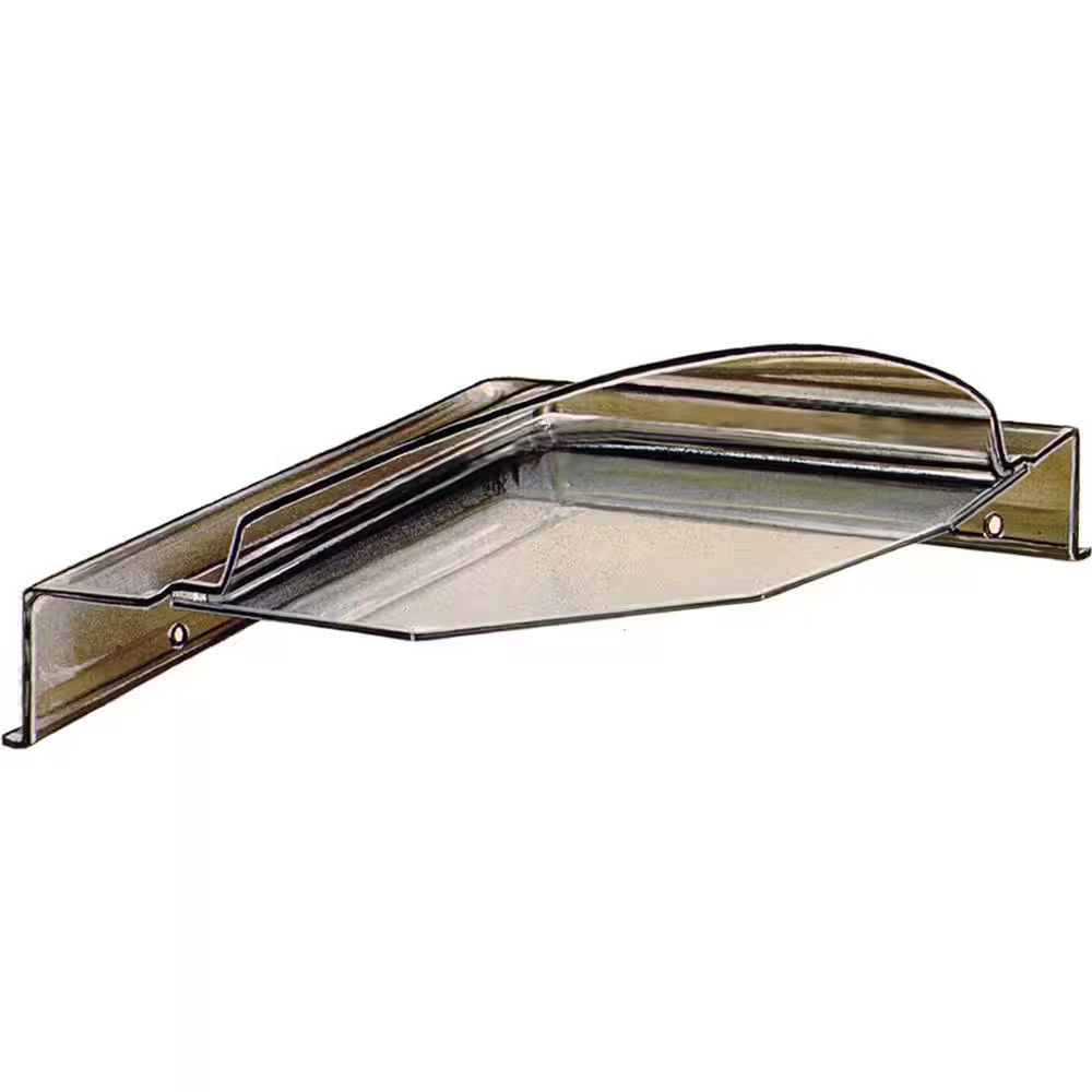 Fixed Curb Mount Skylight Polycarbonate Impact Resistant Plastic 22-1/2 Inch