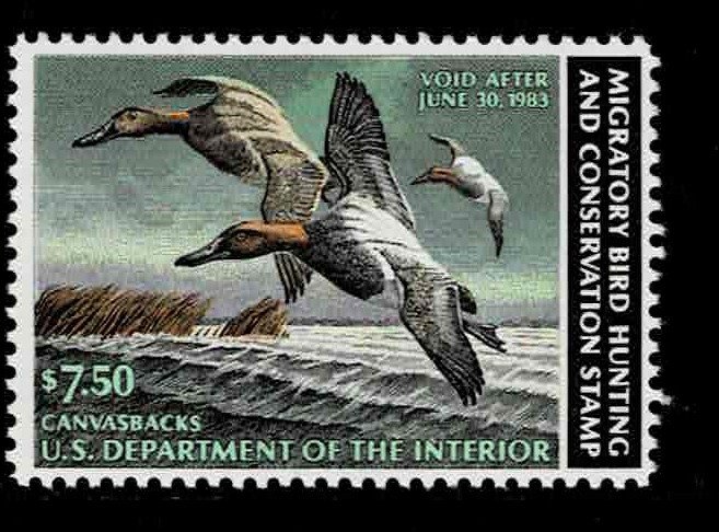 Single    Face Value Duck Stamps RW 49