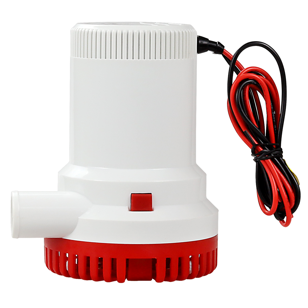 2000GPH New Bilge Boat Marine Water Pump 12V Submersible Plumbing Electric Pumps