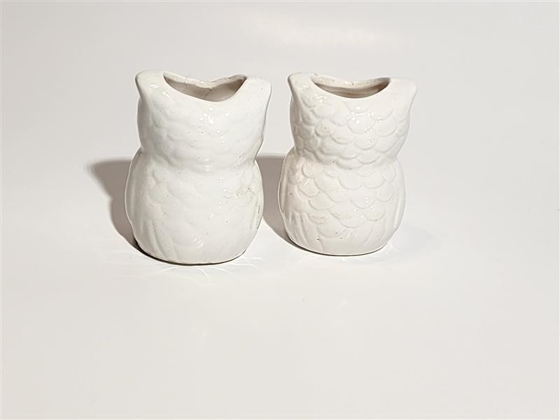 Vintage Owl Tooth Pick Holder