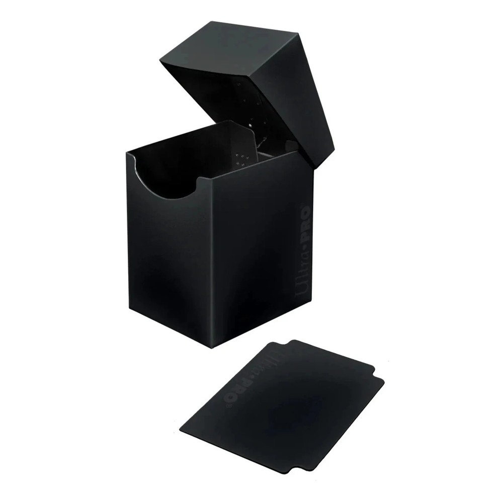 Deck Box for Yu-Gi-Oh! Pokemon Magic TCG Solid Black Ultra Pro
