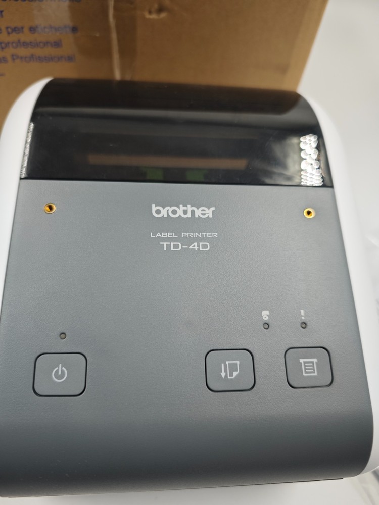 Brother TD-4D Thermal Label Printer Shipping Barcode USB
