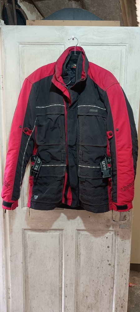 UVEX ‘Highway Regulator’ Jacket Motorbike Motorcycle. medium,red
