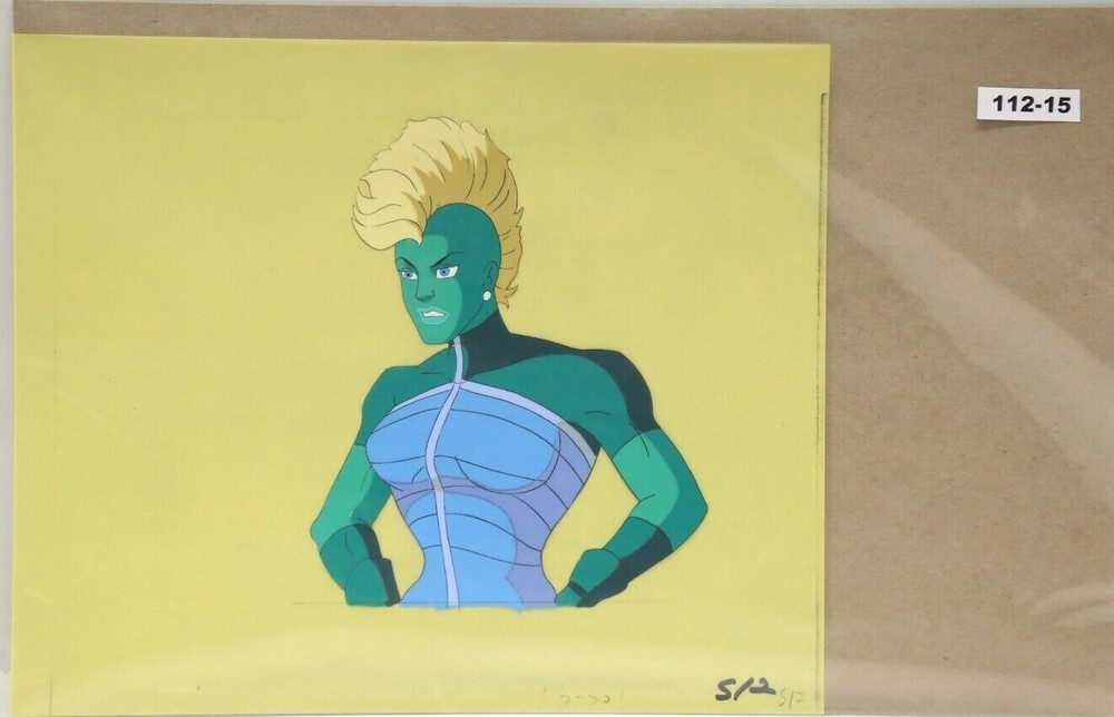 Savage Dragon Original Production Cel 112-15 - Used Condition