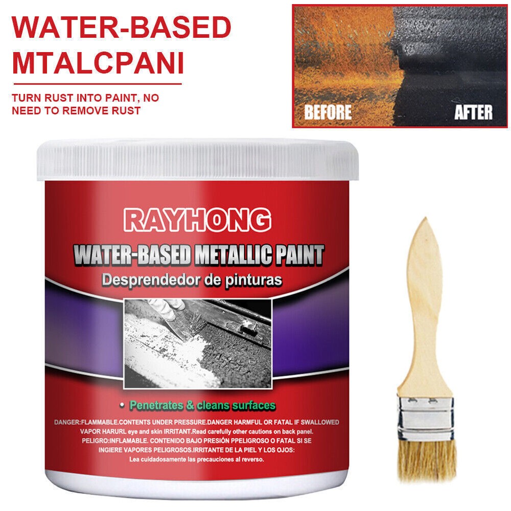 4Pack Car Anti-Rust Chassis Rust Converter Water-Based Primer Metal Rust Remover