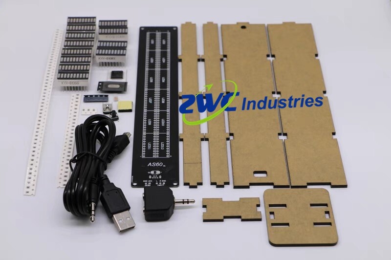 AS60 Digital Music Spectrum Audio Sound Level Display Meter Analyzer Amp DIY/