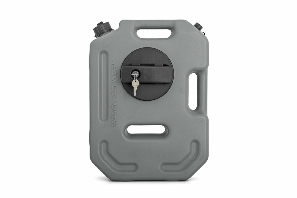 Rough Country 10L Fluid Container w/ Locker - Gray