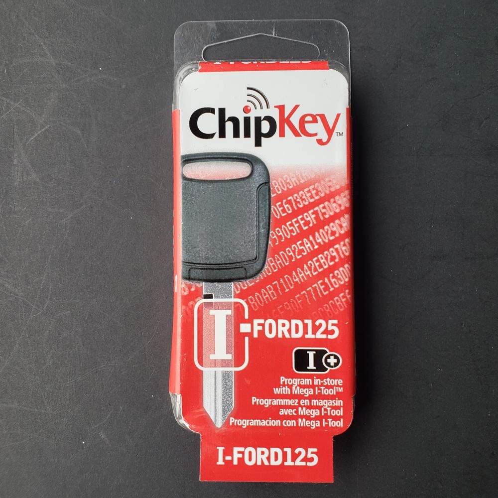 Hy-Ko Hybrid Blank Programmable ChipKey I-Ford125 Replacement Vehicle Auto Car