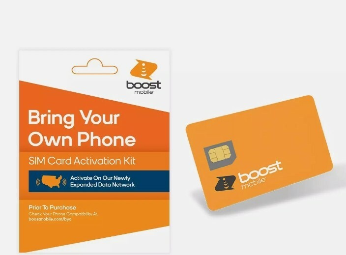 Boost Mobile Preloaded SIM .With $50 plan!!!!