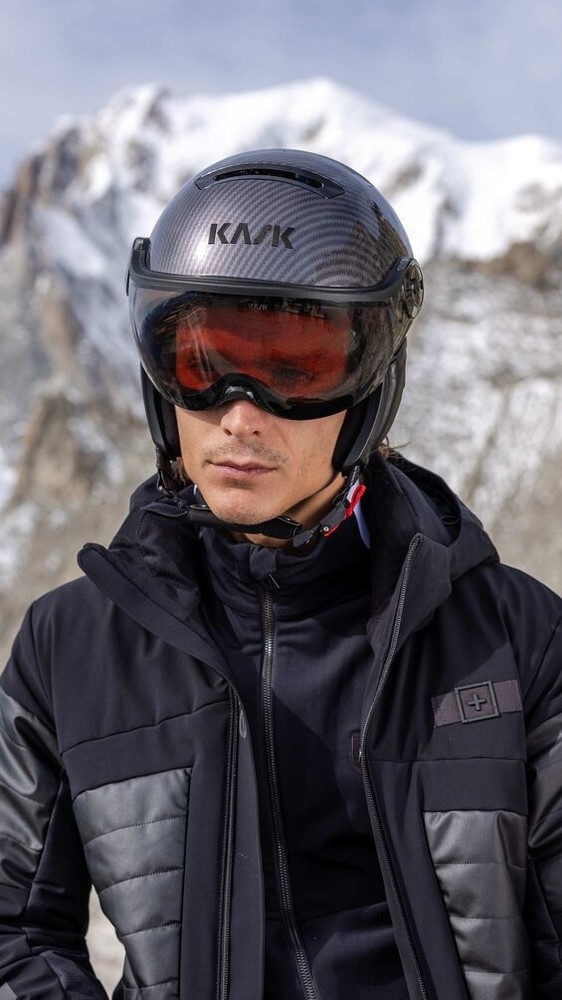 KASK Unisex High Performance Visor Ski Helmet Brand New