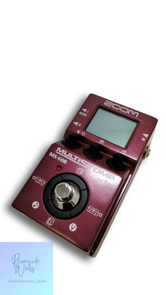 ZOOM MS-60B Multi-Effects Processor for Guitar and Bass JP