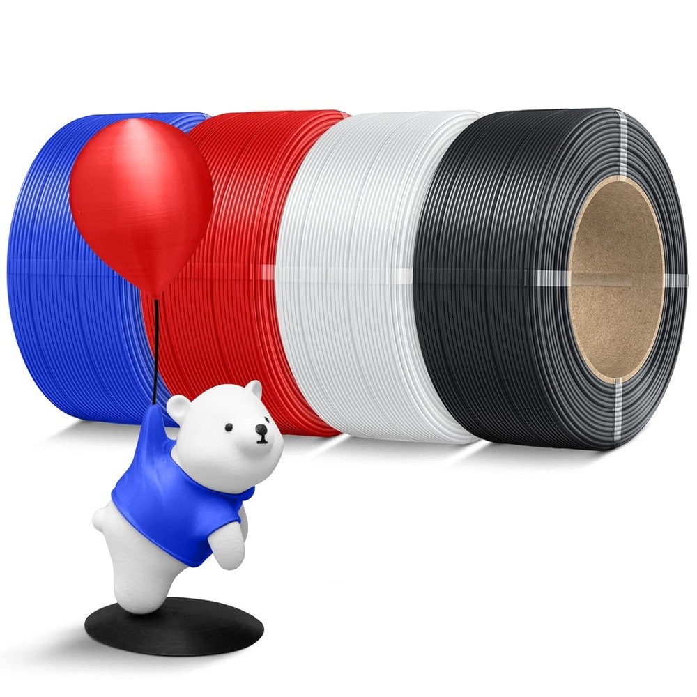 500g Multicolor PLA Filament Bundle 1.75mm for 3D Printer & Printing Materials