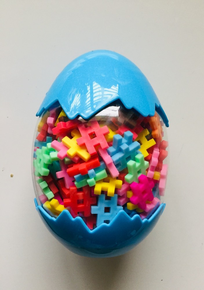 Easter Building Blocks Egg 216 ct -by Way To Celebrate Multicolor